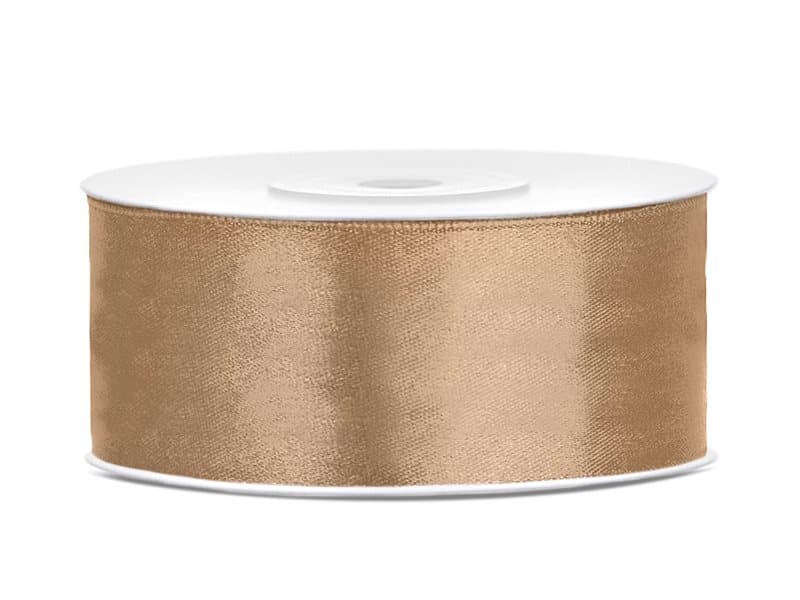 Satinband Guld