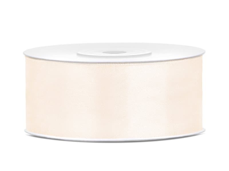 Satinband Ivory