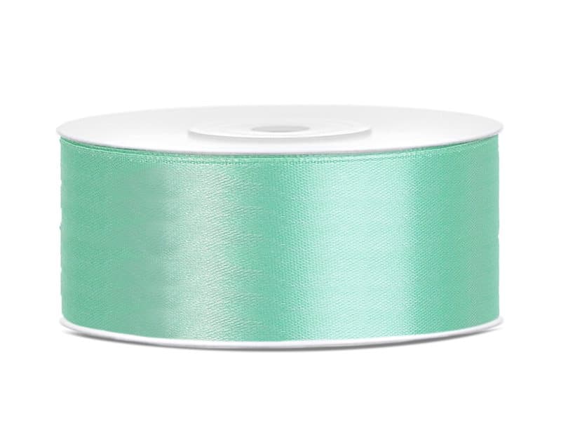 Satinband Mintgrön