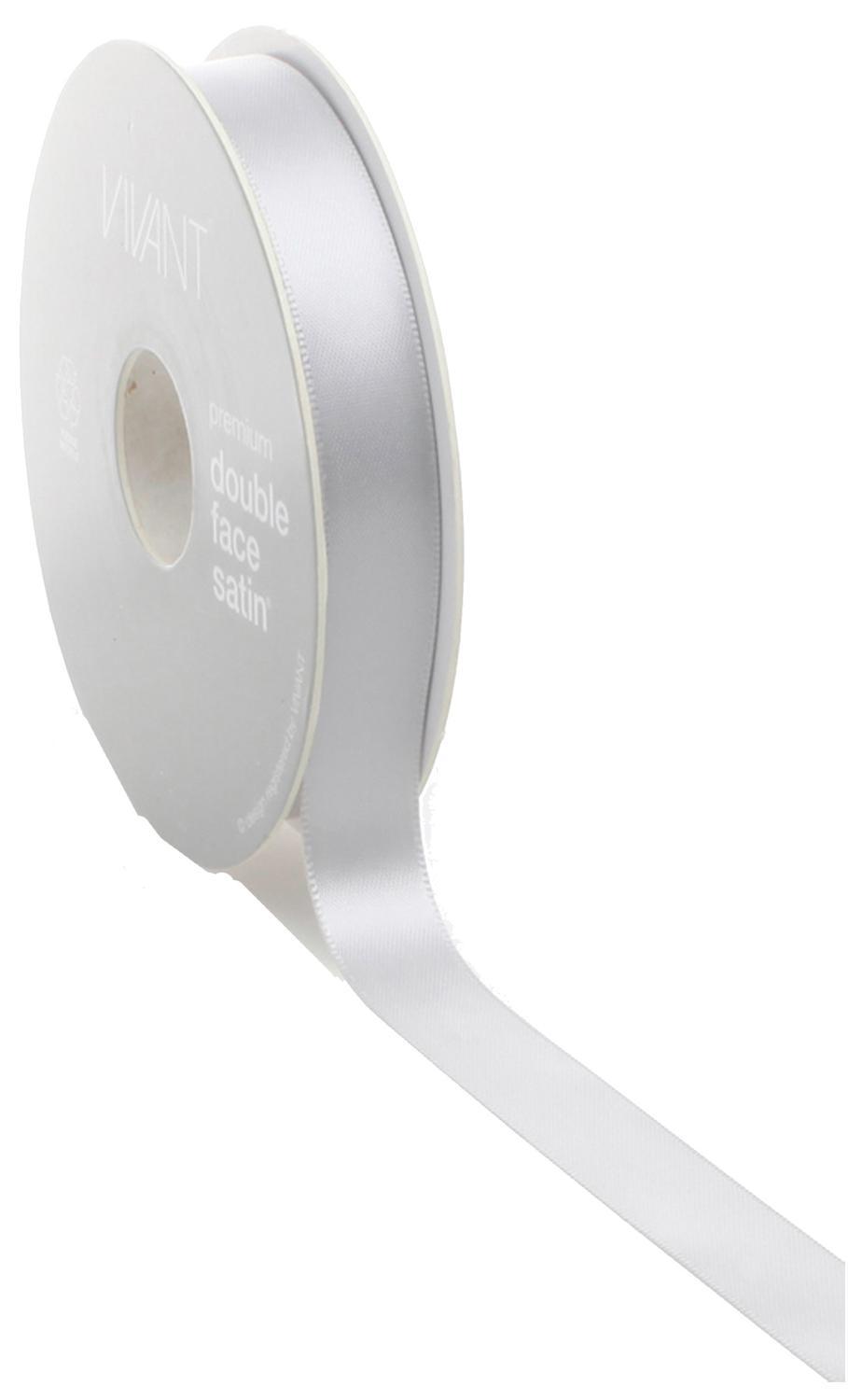 Satinband Silver 25m