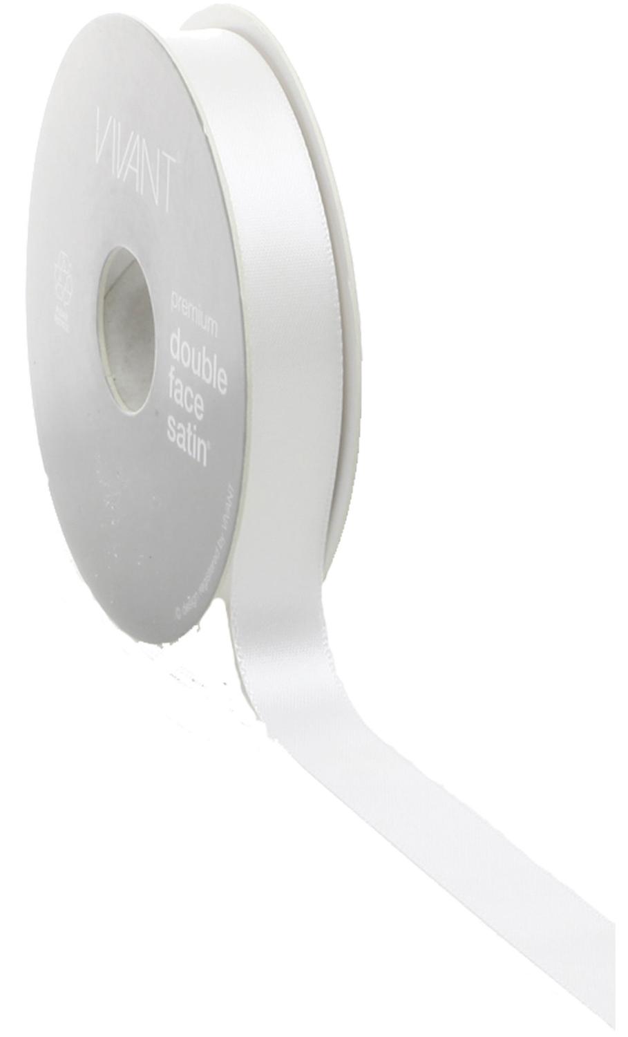 Satinband Off White 25m