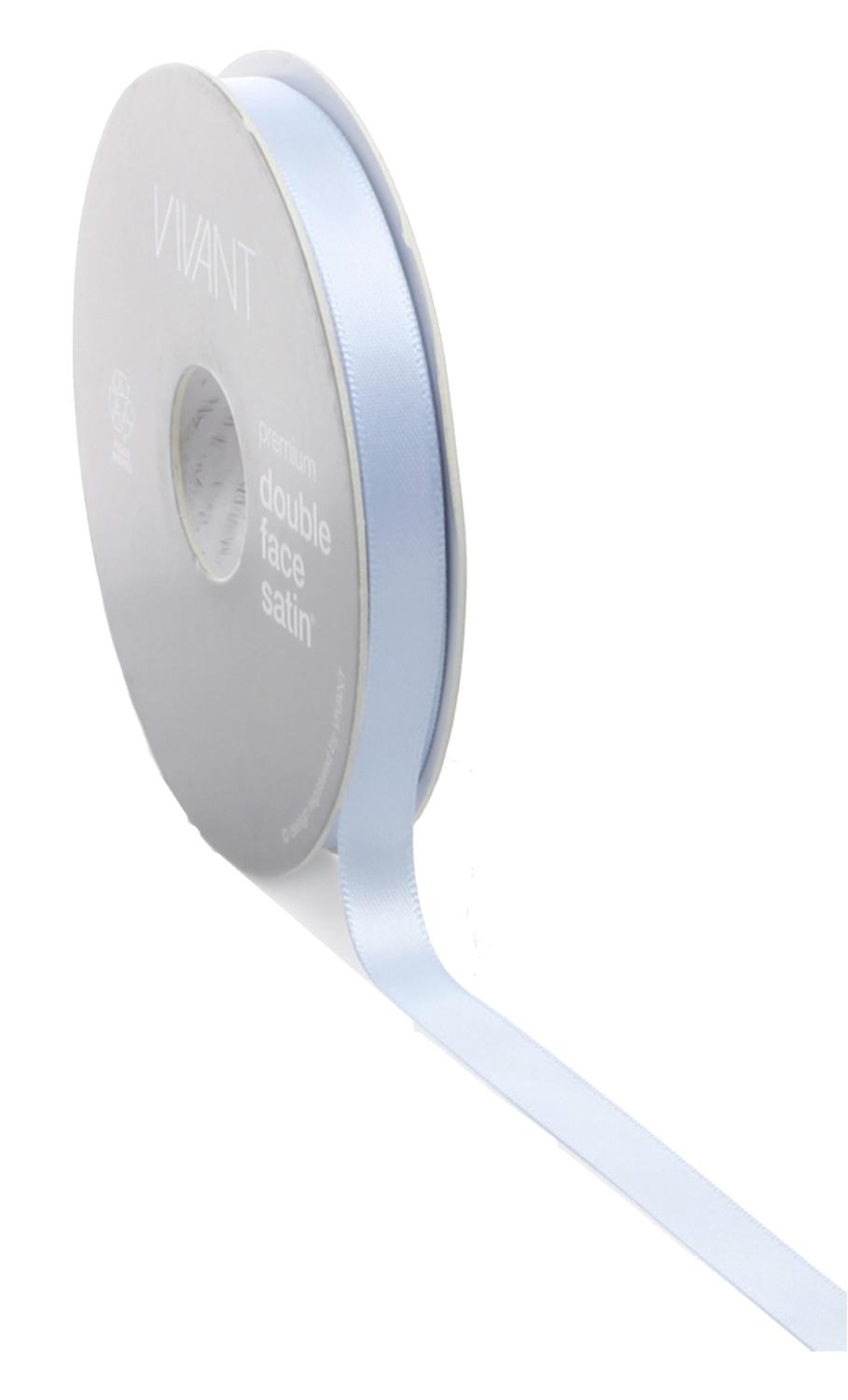 Satinband Ljusblå 25m