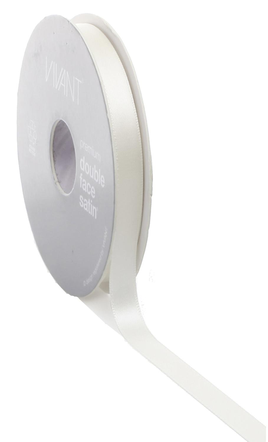 Satinband Vit 25m