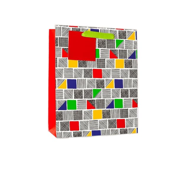 Simon Elvin Presentpåse med figurer (6 st) Red/White/Black One Size