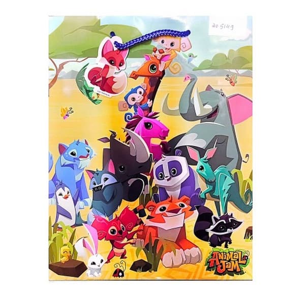 Animal Jam Group Shot Gift Bag Multicoloured One Size