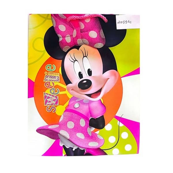 Disney Sweetie Minnie Mouse Gift Bag Multicoloured One Size