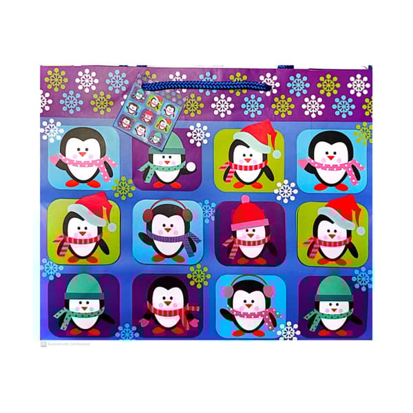 Unique Party Penguin Gift Bag Multicoloured One Size