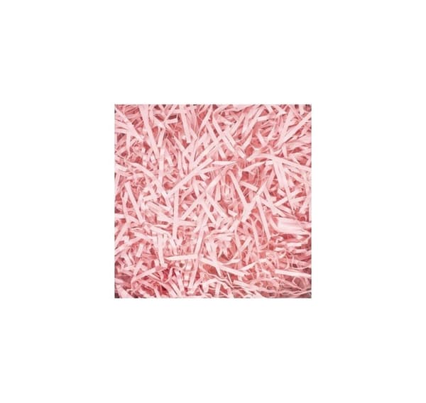 Strimlet papir lys pink 30g