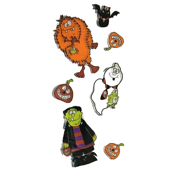 Cellophane Halloween Gift Bag (Pack of 20) Multicoloured One Size