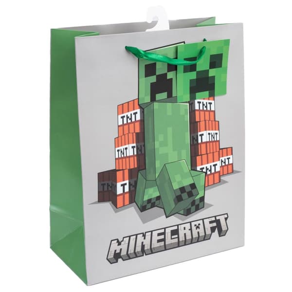 Minecraft Creeper Gift Bag