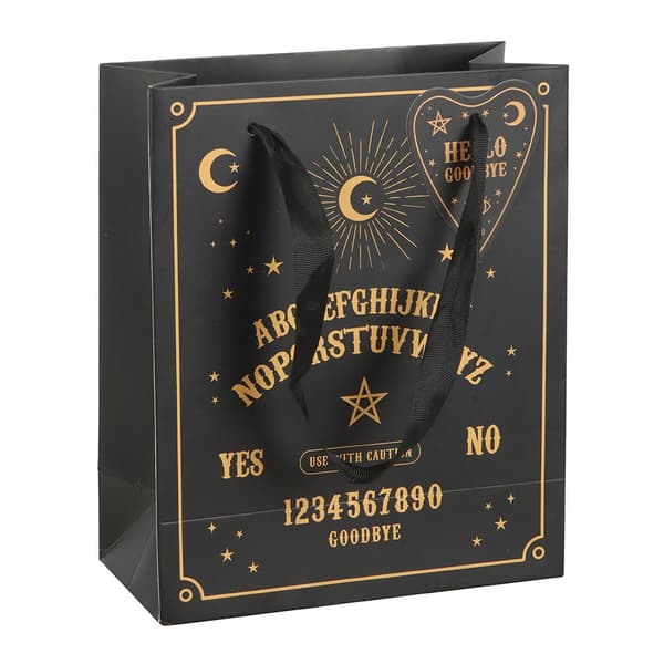 Something Different Talking Board Gift Bag Black/Gold M