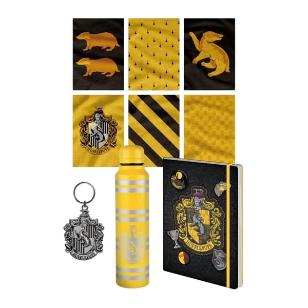 Harry Potter Premium Hufflepuff Crest Gift Set