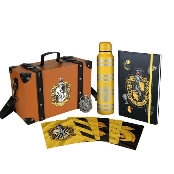 Harry Potter Premium Hufflepuff Crest Gift Set Yellow/Black One Size