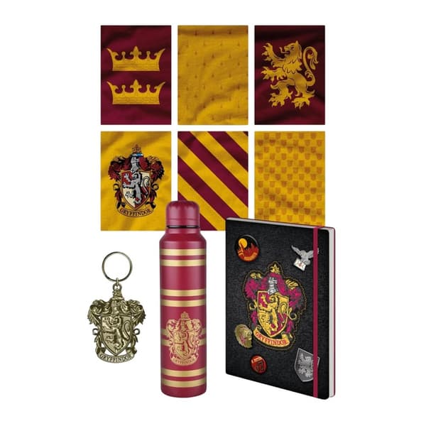 Harry Potter Premium Gryffindor Crest Gift Set Scarlet/Gold One Size
