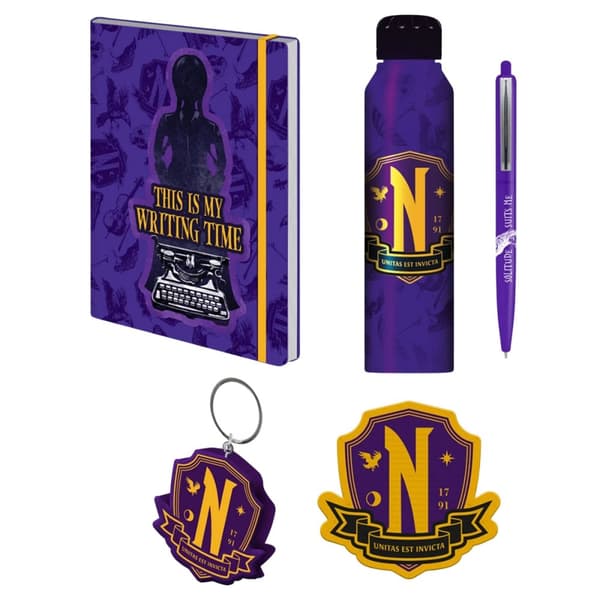 Wednesday Ravens Trunk Gift Set Black One Size