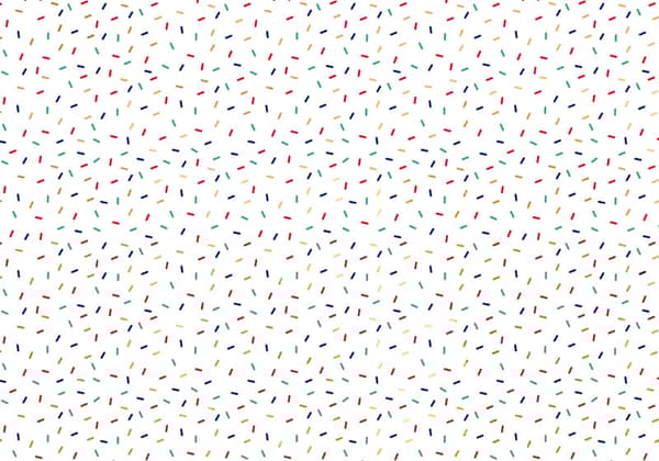 Presentpapper - Strössel, 70x200cm (1 låda / 50 st.)