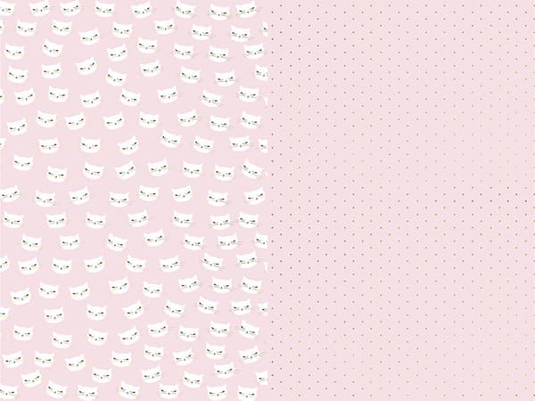 Presentpapper Kattunge, mix, 70x200cm (1 förpackning / 2 st.)
