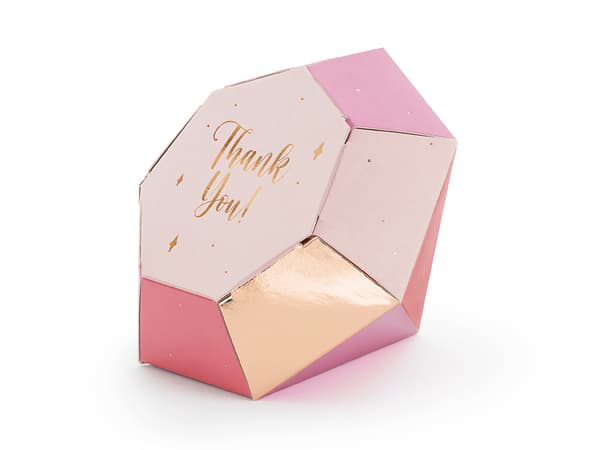 Diamantaskar, 10x12x11,5 cm, blandade (1 ask / 60 förpackningar) (1 förpackning / 6 st.)