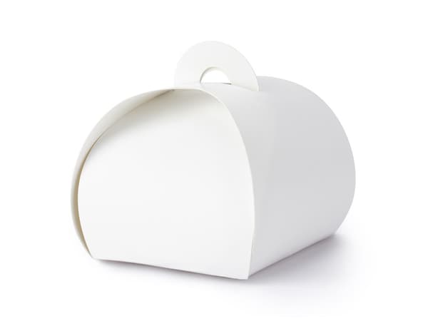 Askar, vita, 6x6x5,5 cm (1 kartong / 30 förpackningar) (1 förpackning / 10 st.)