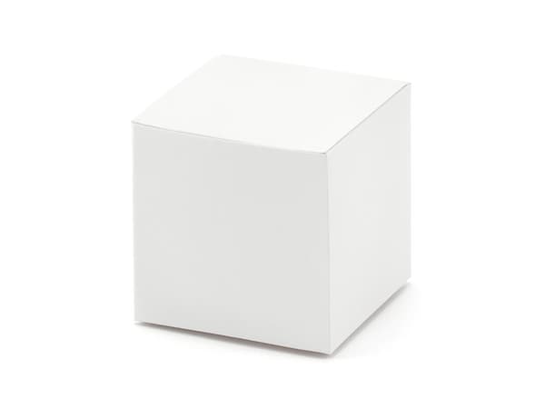 Fyrkantiga lådor, vita (1 förpackning / 10 st.)
