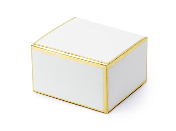 Askar, vita, 6x3,5x5,5 cm (1 kartong / 50 förpackningar) (1 förpackning / 10 st.)