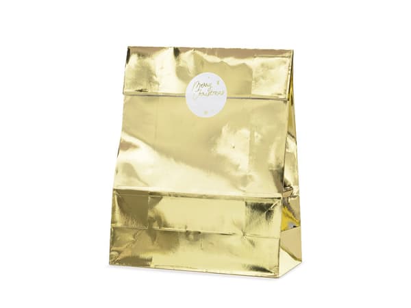 Gaveposer, guld, 25x38x11cm (1 pakke / 3 stk.)