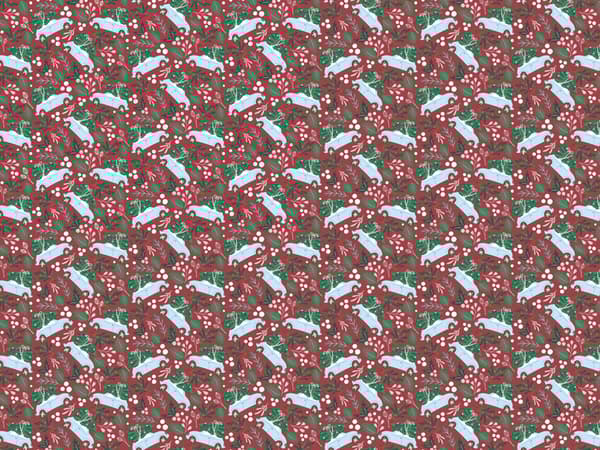 Lahjapaperi - Jouluauto, 70x200 cm