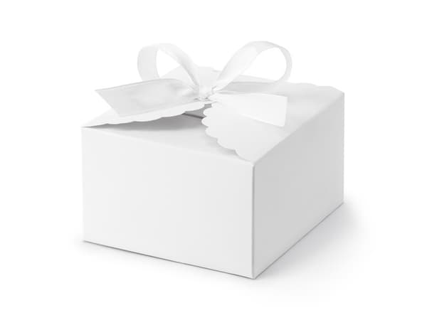 Askar - Moln, vita, 8x7,5x4,5cm (1 förpackning / 10 st.)