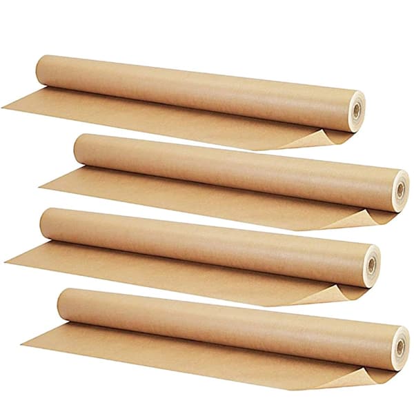 Kraftpappersrullar, olika storlekar, mångsidiga, 90cm x 20 meter 4 PAs + Billig