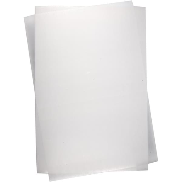Krympplast transparenta - Mattvit - 20 x 30 cm - 100 st