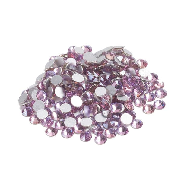 1400 glas rhinestones 3,9 mm rosalila