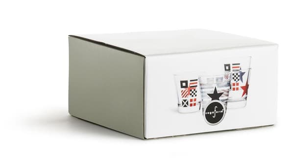 Glas 4-pack Marint Nautic Sagaform