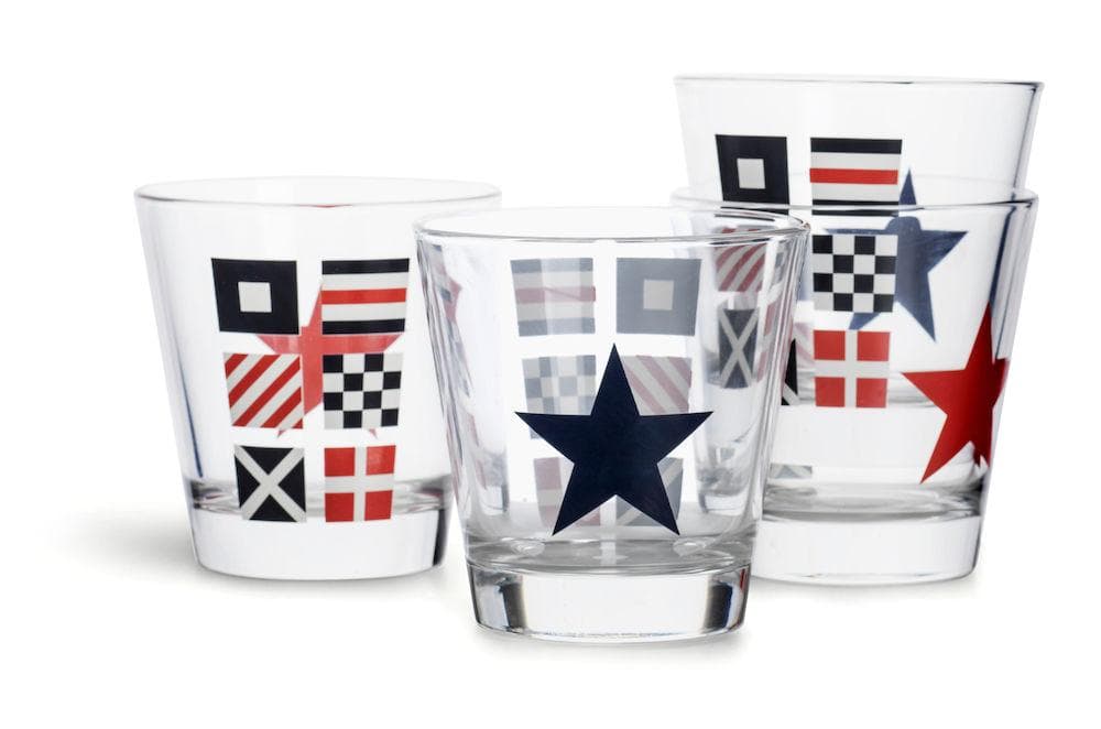 Glas 4-pack Marint Nautic Sagaform