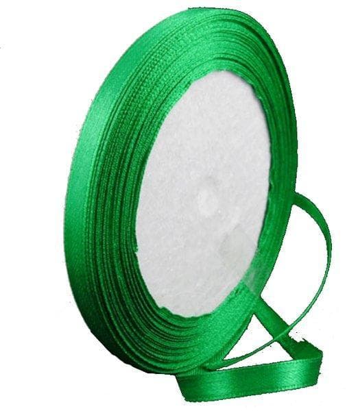 15 meter grön sidenband 10 mm
