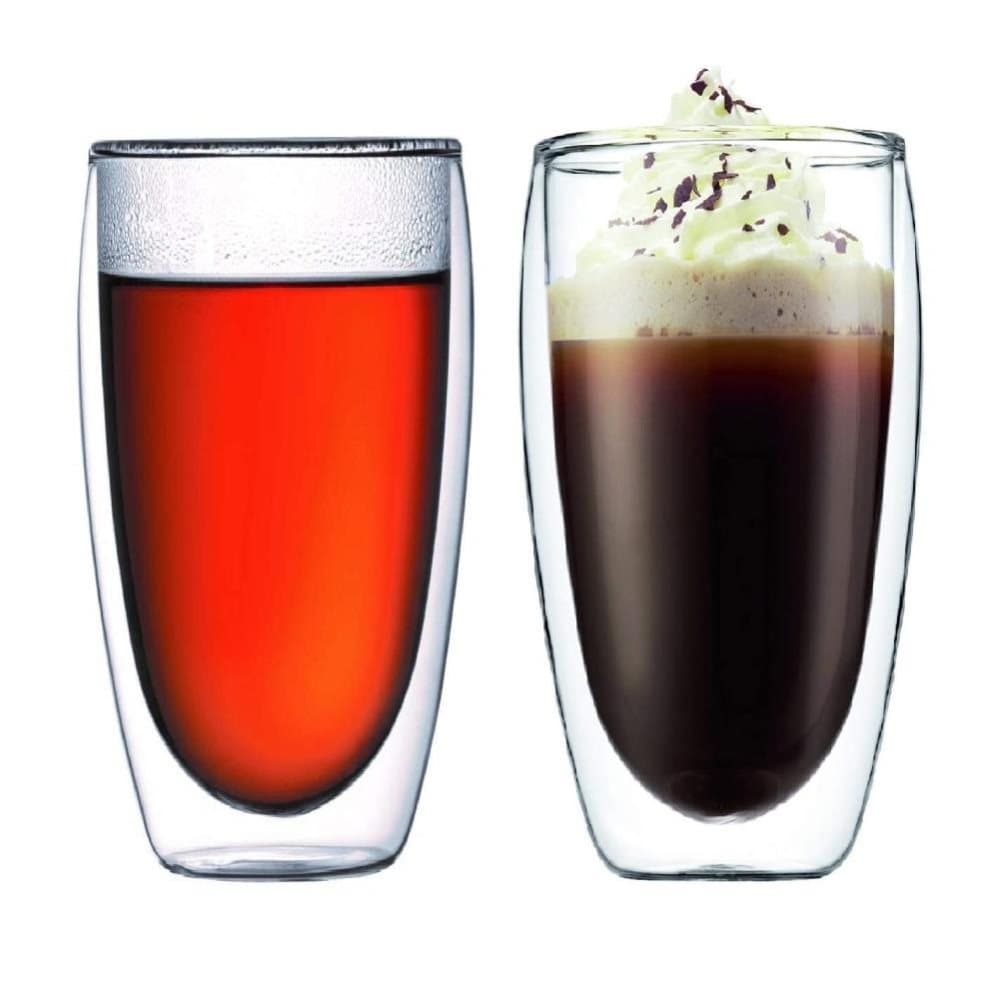 Dubbelväggiga Termosglas - Tumblerglas - 2 st medium, 0.45l