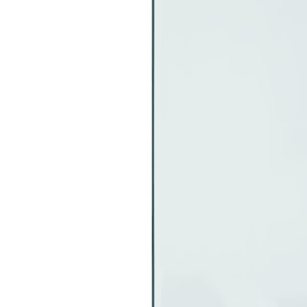 vidaXL Takan lasilevy suorakaide 80x60 cm