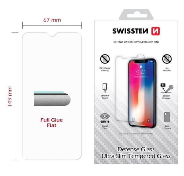 Swissten Tempered Glass Premium 9H Screen Protector Samsung A105 Galaxy A10