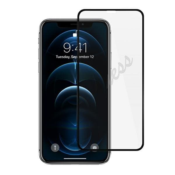 Guess GUSPP12SSLTR Vintage Magic Logo Tempered Glass Full Coverage Apple iPhone 12 Mini