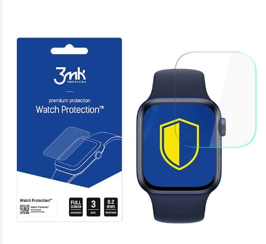 3MK Full Screen Clear Protector ARC for Apple Watch 6 / SE 44mm