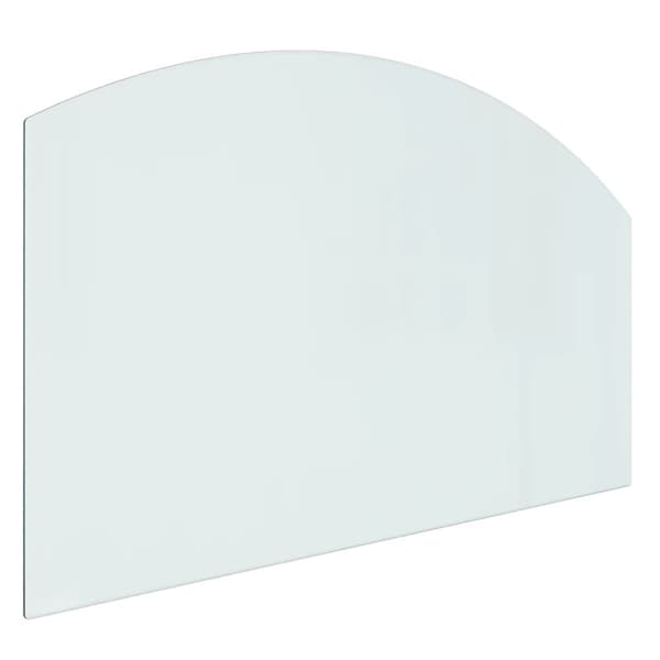 Glasskiva för öppen spis 100x60 cm