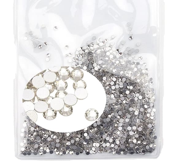 1400 kristallglas rhinestones 2,1 mm