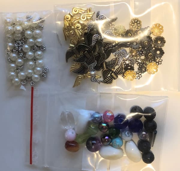 kit göra egna änglar 25 st smyckelstillverkning mix