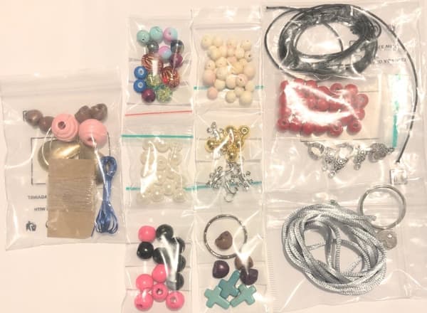 paket göra smycken prova kit mix pärlor