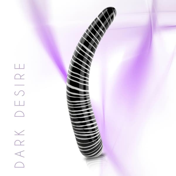 Feelztoys Glass Dildo Dark Desire