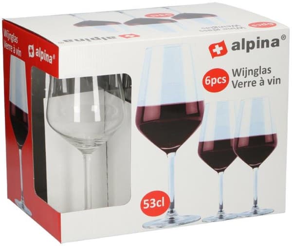 Viinilasi 53 cl - 6 Pakkaus