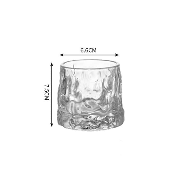 Roterende whiskyglass / tumblerglass 360 grader