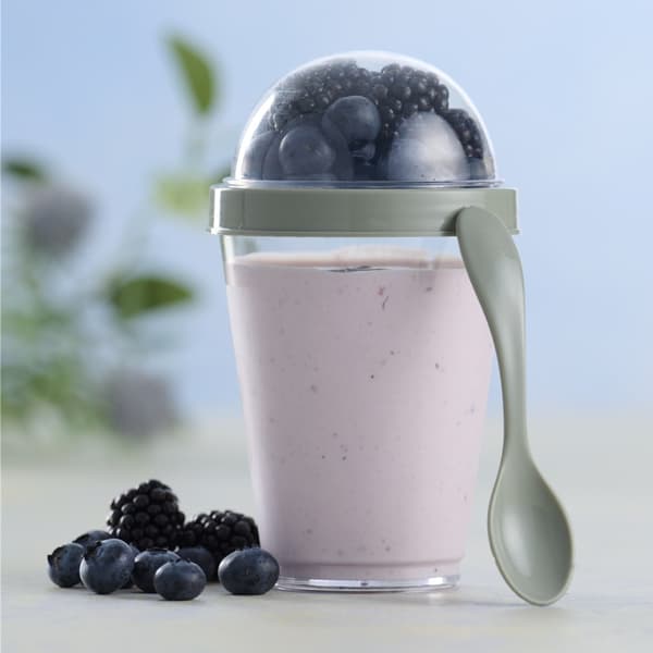 Day Yoghurtkopp med lokk og skje