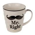 Miniatyrbillede 2 af 5: Porcelænskrus - Mr Right & Mrs Always Right
