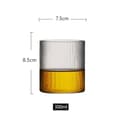 Miniatyrbilde 4 av 4: Riflet Whiskyglass 300ml