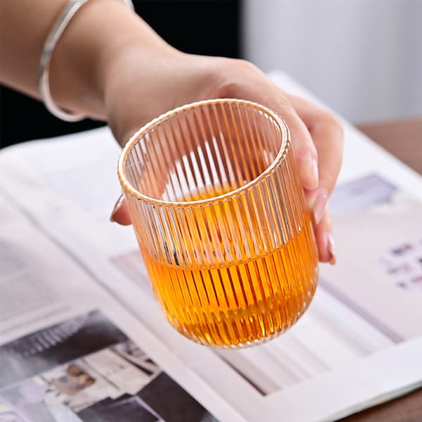 Riflet drikkeglas 250ml
